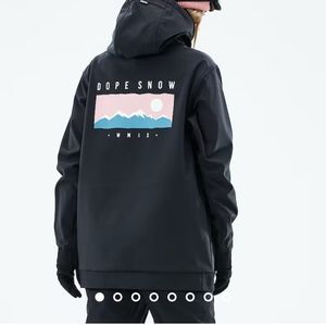 Dope Women's Snowboard Jacket  Black